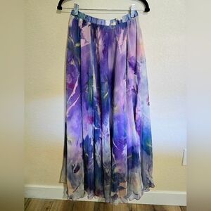 Floral Maxi Skirt